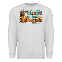 Dove Grey teaching little pumpkins Premium Sweatshirt - AdoDesignShop