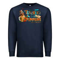 Navy teaching little pumpkins Premium Sweatshirt - AdoDesignShop