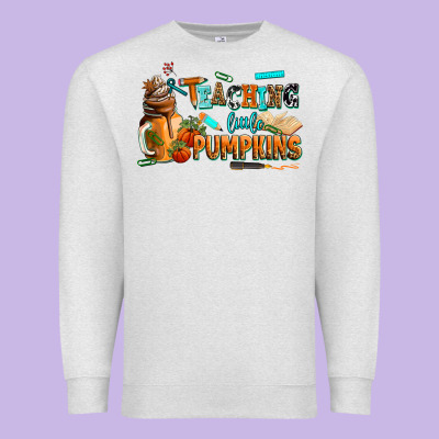 Teaching Little Pumpkins Premium Sweatshirt Designed By Adodesignshop