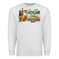 Oatmeal Heather teaching little pumpkins Premium Sweatshirt - AdoDesignShop