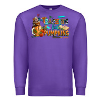 Purple teaching little pumpkins Premium Sweatshirt - AdoDesignShop