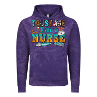 Cloud Purple trust me i am a nurse Vintage Hoodie - AdoDesignShop