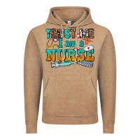 Vintage Coffee trust me i am a nurse Vintage Hoodie - AdoDesignShop
