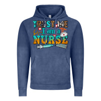 Vintage Denim trust me i am a nurse Vintage Hoodie - AdoDesignShop