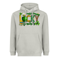 St. Patrick's Day One Lucky Teacher Heavyweight Hoodie | Teevron
