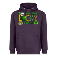 Plum St. Patrick's Day one lucky teacher Heavyweight Hoodie - Neo Western