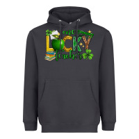 Smoke St. Patrick's Day one lucky teacher Heavyweight Hoodie - Neo Western