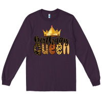 Plum birthday queen Long Sleeve Tee - MaliasSmallBusiness
