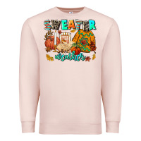 Pale Pink pumpkın Spıce Premium Sweatshirt - AdoDesignShop