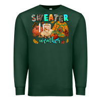 Sports Green pumpkın Spıce Premium Sweatshirt - AdoDesignShop