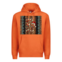 Carrot ho ho ho western christmas Premium Hoodie - Jasminsmagicworld