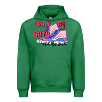 Emerald walk by faith Urban Hoodie - MaliasSmallBusiness