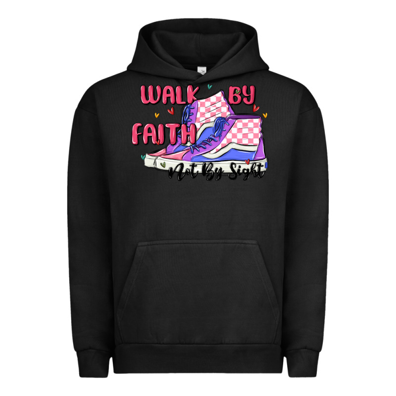 Walk By Faith Urban Hoodie by MaliasSmallBusiness | Teevron