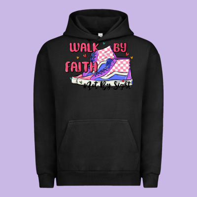 Walk By Faith Urban Hoodie Designed By Maliassmallbusiness