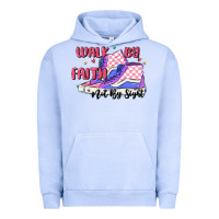Pigment Grape Ice walk by faith Urban Hoodie - MaliasSmallBusiness