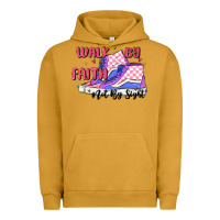Pigment Peanut Butter walk by faith Urban Hoodie - MaliasSmallBusiness