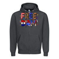 Smoke fourth of july freedom Zipper Hoodie - texasbilliewilder