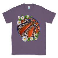 Lavender basketball with patterns and daisies Classic Tee - texasbilliewilder