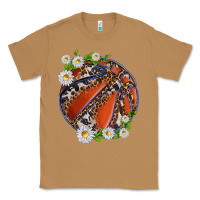 Toasted Coconut basketball with patterns and daisies Classic Tee - texasbilliewilder