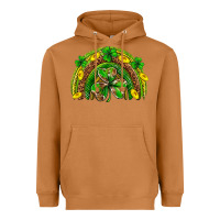 Meerkat St. Patrick's Day rainbow Heavyweight Hoodie - Neo Western