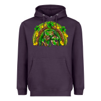 Plum St. Patrick's Day rainbow Heavyweight Hoodie - Neo Western