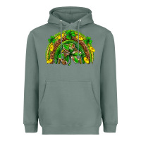 Sage St. Patrick's Day rainbow Heavyweight Hoodie - Neo Western