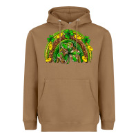 Toasted Coconut St. Patrick's Day rainbow Heavyweight Hoodie - Neo Western
