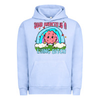 Pigment Grape Ice your anxiety is a lying bitch Urban Hoodie - MaliasSmallBusiness