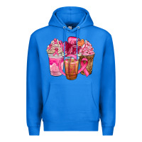 True Royal breast cancer coffee cups Premium Hoodie - NancyCooperArtShop