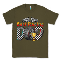 Army Green best racing dad Classic Tee - texasbilliewilder