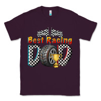 Plum best racing dad Classic Tee - texasbilliewilder