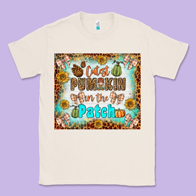 Cutest Pumpkin In The Patch Classic Tee Designed By Bundleandbundleshop