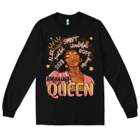 Black black queen Long Sleeve Tee - MaliasSmallBusiness