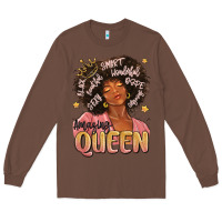 Chestnut black queen Long Sleeve Tee - MaliasSmallBusiness