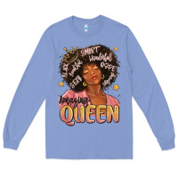 Colony Blue black queen Long Sleeve Tee - MaliasSmallBusiness