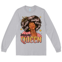 Moon Dust black queen Long Sleeve Tee - MaliasSmallBusiness