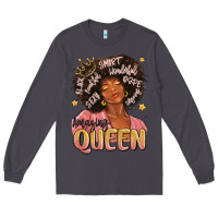 Smoke black queen Long Sleeve Tee - MaliasSmallBusiness