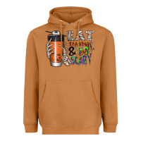 Meerkat Eat drink be scary Heavyweight Hoodie - CowhideDigitalArt