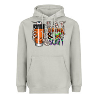 Moon Dust Eat drink be scary Heavyweight Hoodie - CowhideDigitalArt