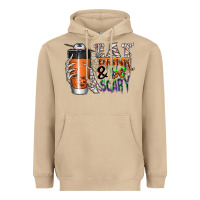Mushroom Eat drink be scary Heavyweight Hoodie - CowhideDigitalArt