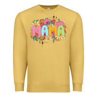Antique Gold floral mama Premium Sweatshirt - JahusDesignShop