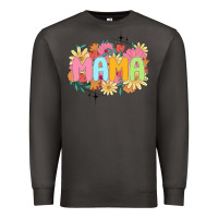 Smoke floral mama Premium Sweatshirt - JahusDesignShop