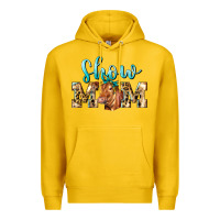 Lemon Western Show Mom Red Angus Premium Hoodie - LillyAllenDesigns