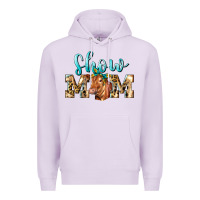 Lilac Western Show Mom Red Angus Premium Hoodie - LillyAllenDesigns