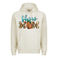 Oatmeal Heather Western Show Mom Red Angus Premium Hoodie - LillyAllenDesigns