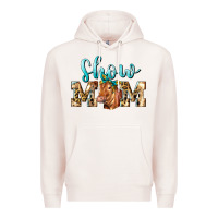 Pale Pink Western Show Mom Red Angus Premium Hoodie - LillyAllenDesigns