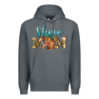 Rock Western Show Mom Red Angus Premium Hoodie - LillyAllenDesigns