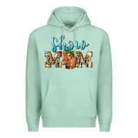 Seafoam Western Show Mom Red Angus Premium Hoodie - LillyAllenDesigns