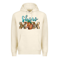 Tofu Western Show Mom Red Angus Premium Hoodie - LillyAllenDesigns