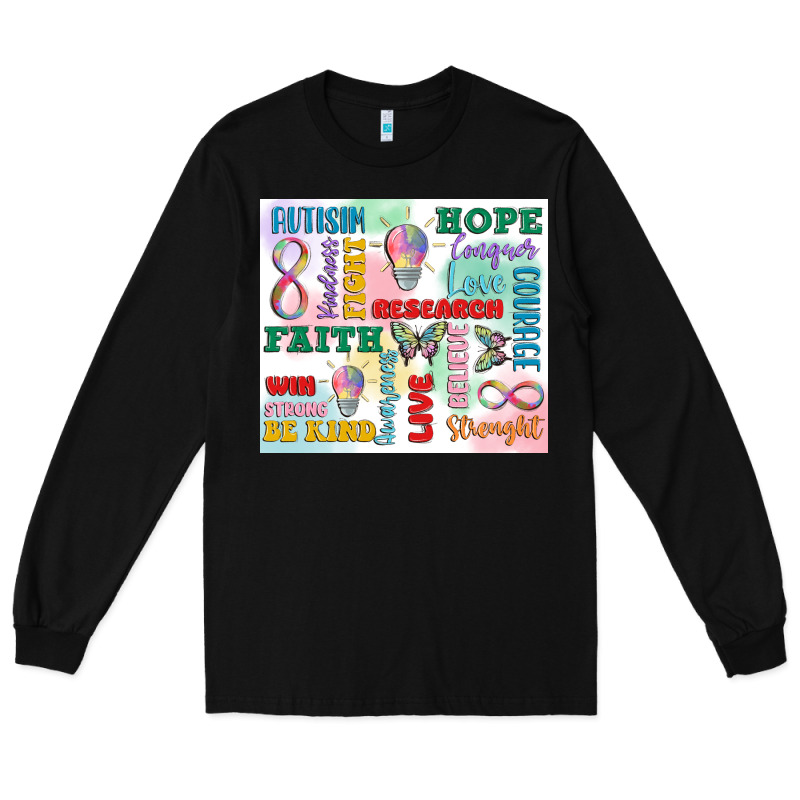 Autism Long Sleeve Tee by MaliasSmallBusiness | Teevron